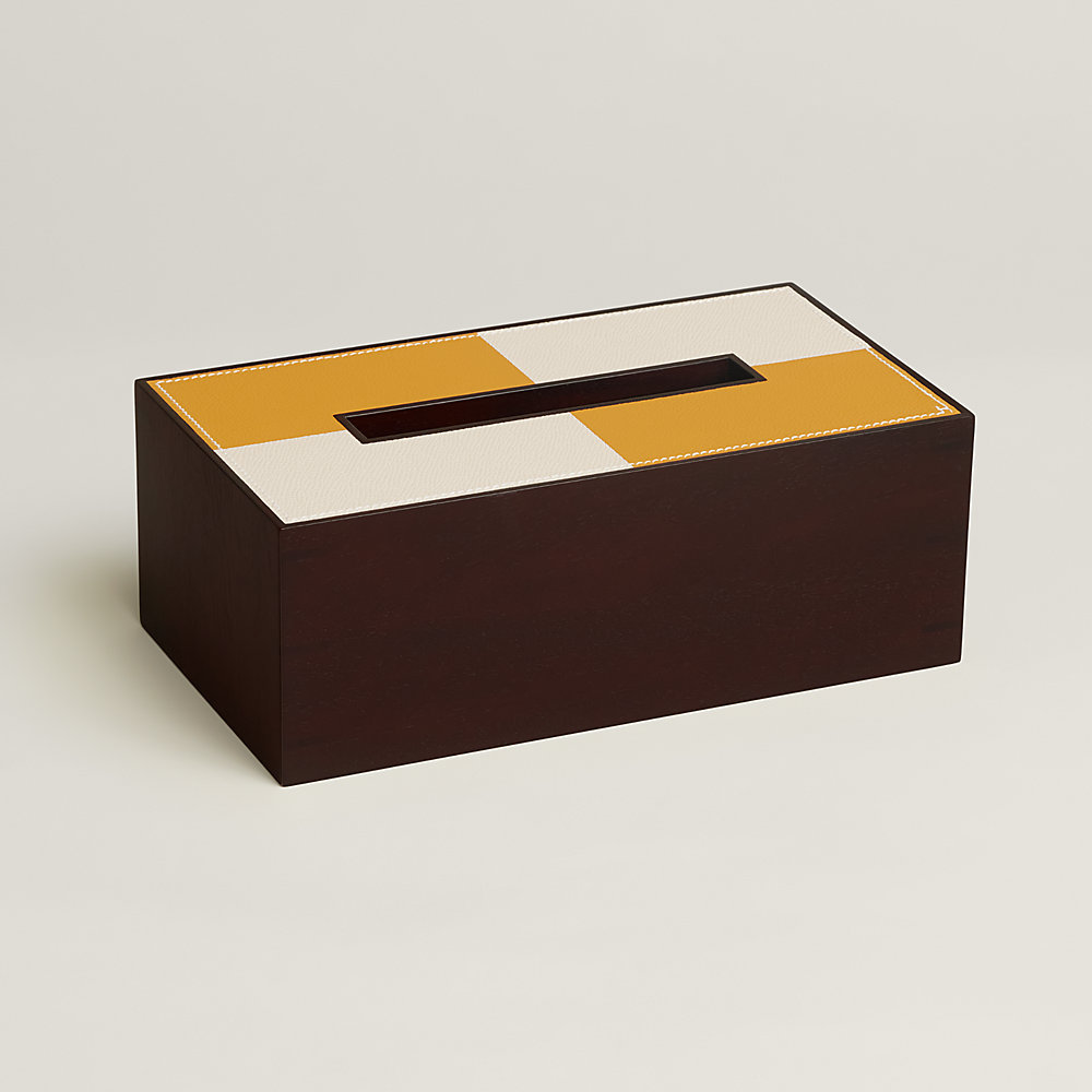 Pleiade en Casaque tissue box, large model | Hermès USA